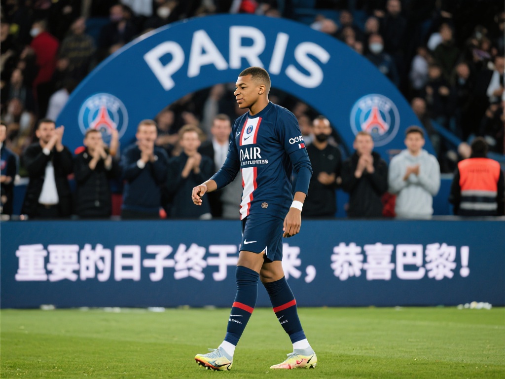 姆巴佩祝贺巴黎夺冠:重要日子终迎辉煌 正如其声明所写,“重要的日子终于到来,恭